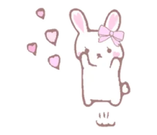 🐰 emoji ㅤㅤ          ˖ これは   @stikie ♡ Telegram sticker 5 of 48