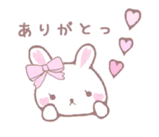 🐰 emoji ㅤㅤ          ˖ これは   @stikie ♡ Telegram sticker 7 of 48