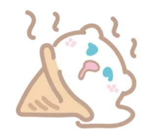 🍦 emoji ㅤㅤ          ˖ これは   @stikie ♡ Telegram sticker 9 of 40