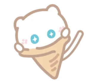 🍦 emoji ㅤㅤ          ˖ これは   @stikie ♡ Telegram sticker 12 of 40