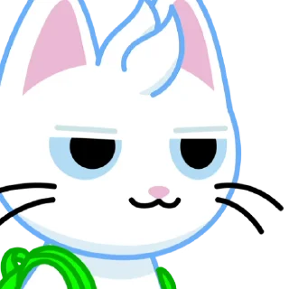 😉 emoji MEW animated Telegram sticker 16 of 48