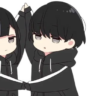 🧸 emoji かわいいカップル @aestheticstikerpack Telegram sticker 7 of 114