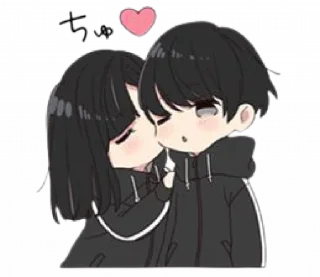 🧸 emoji かわいいカップル @aestheticstikerpack Telegram sticker 24 of 114