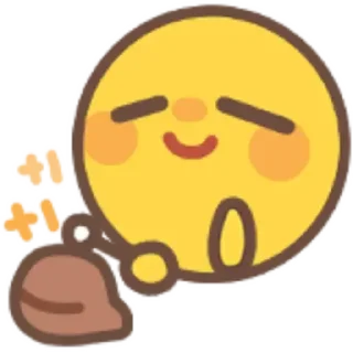 😐 emoji sakura Telegram sticker 17 of 110