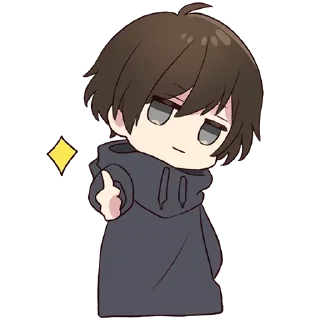 👍 emoji 🀄 Ashu~ 💠 Vol.2 💠 @itsuwaribito Telegram sticker 8 of 114