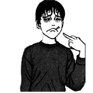 🖕 emoji Junji :: @Zincutie Telegram sticker 9 of 41