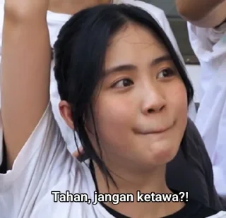 🫢 emoji Ella JKT48 @AM_EllaJKT48 Telegram sticker 24 of 50