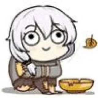 😭 emoji 伊蕾娜是沙耶的-表情包 Telegram sticker 10 of 82