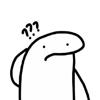 🤔 emoji Manash's 2D Telegram sticker 8 of 50