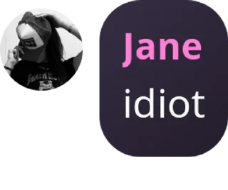 Sticker from jane