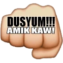 👊 emoji STIKER SIR RIZAL 1.0 Telegram sticker 19 of 120