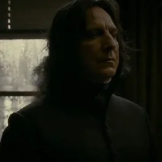 🗃 emoji ꜜ ᩠  ꉂ ִֶָ  severus snape  ࣪ ͎ @sweetymillsㅤ Telegram sticker 5 of 22