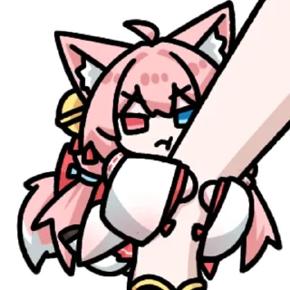 🚫 emoji 长门狐狐 @zhaxia_cn Telegram sticker 20 of 33