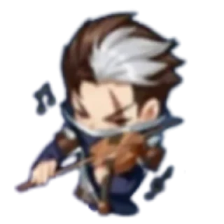 🎻 emoji MLBB Emote Stickers Telegram sticker 23 of 90