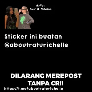 ❗ emoji Ratu @aboutraturichelle Telegram sticker 13 of 13