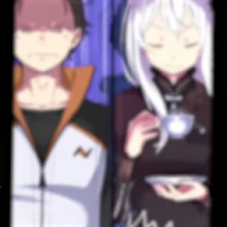 🗝 emoji Re:zero @Hanim1O Telegram sticker 7 of 75