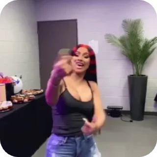 Sticker from Cardi B