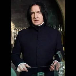 🤨 emoji Serious Snape Telegram sticker 6 of 32