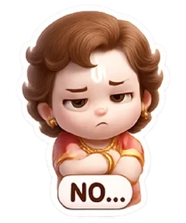🌟 emoji Little Krishh_ ❍⏤͟͞●𝐃𝐉❜✘"𝐎𝐍 𝐕𝐈 Telegram sticker 19 of 40