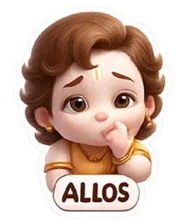 🌟 emoji Little Krishh_ ❍⏤͟͞●𝐃𝐉❜✘"𝐎𝐍 𝐕𝐈 Telegram sticker 12 of 40