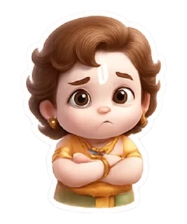 🌟 emoji Little Krishh_ ❍⏤͟͞●𝐃𝐉❜✘"𝐎𝐍 𝐕𝐈 Telegram sticker 18 of 40