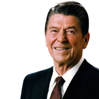 Sticker from Ronald Reagan : @Hototristan