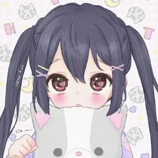 😮‍💨 emoji Anime Girls by @valor_fnx Telegram sticker 16 of 46