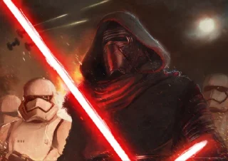 Sticker from Kylo Ren @EmojiRu_Bot