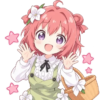 🌸 emoji 赤座あかり Telegram sticker 6 of 51
