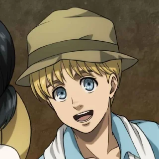 😀 emoji Armin arlert Telegram sticker 7 of 25