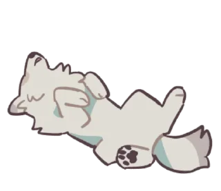 😵 emoji 何もしないオオカミくん Telegram sticker 24 of 24
