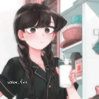 Sticker from Anime Girls by @valor_fnx