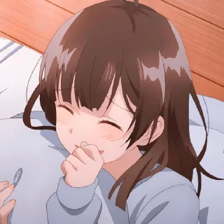 😆 emoji Anime Girls Telegram sticker 12 of 21