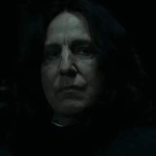 🗃 emoji ꜜ ᩠  ꉂ ִֶָ  severus snape  ࣪ ͎ @sweetymillsㅤ Telegram sticker 15 of 22