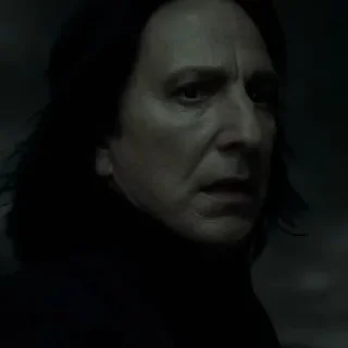 🗃 emoji ꜜ ᩠  ꉂ ִֶָ  severus snape  ࣪ ͎ @sweetymillsㅤ Telegram sticker 12 of 22