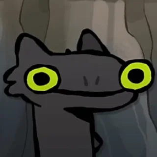 Sticker from Toothless