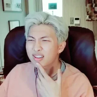 🧇 emoji namjoon meme Telegram sticker 15 of 48