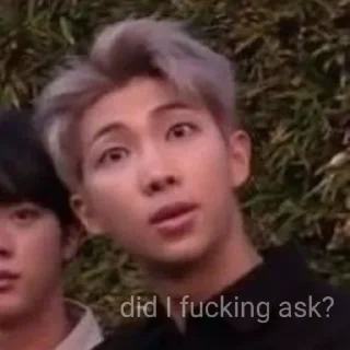 🧇 emoji namjoon meme Telegram sticker 20 of 48