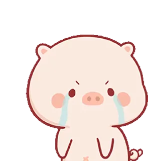 😠 emoji piggymengmeng @stickieri Telegram sticker 7 of 117