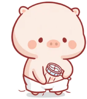 🥰 emoji piggymengmeng @stickieri Telegram sticker 18 of 117
