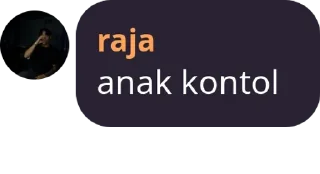 Sticker from raja