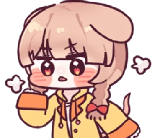 😤 emoji chu chu ratty | @cutestickers4you Telegram sticker 17 of 24