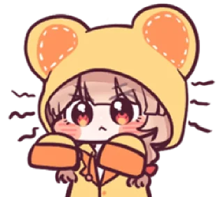 😤 emoji chu chu ratty | @cutestickers4you Telegram sticker 11 of 24