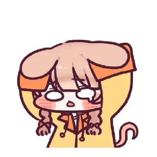 😔 emoji @Tikelin Chu Chu Ratty Telegram sticker 9 of 24