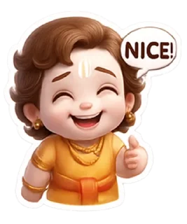 🌟 emoji Little Krishh_ ❍⏤͟͞●𝐃𝐉❜✘"𝐎𝐍 𝐕𝐈 Telegram sticker 15 of 40