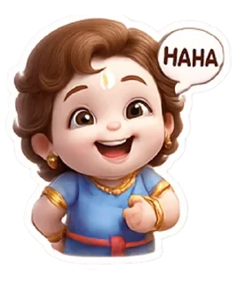 🌟 emoji Little Krishh_ ❍⏤͟͞●𝐃𝐉❜✘"𝐎𝐍 𝐕𝐈 Telegram sticker 11 of 40