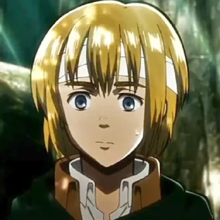 Sticker from Armin arlert || by : @stickerrpwxsn