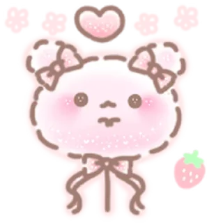💕 emoji cotton candy @stickieri Telegram sticker 22 of 40