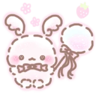 💕 emoji cotton candy @stickieri Telegram sticker 19 of 40
