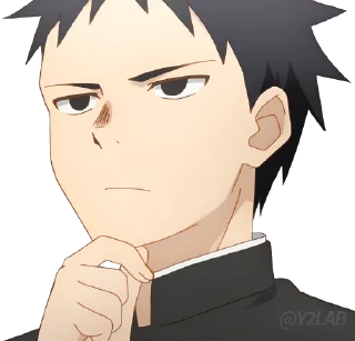 🤔 emoji Soredemo Ayumu wa Yosetekuru @Y2LAB Telegram sticker 14 of 32